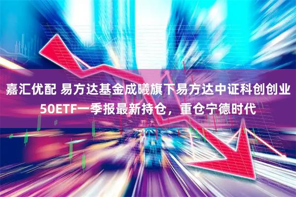 嘉汇优配 易方达基金成曦旗下易方达中证科创创业50ETF一季报最新持仓，重仓宁德时代
