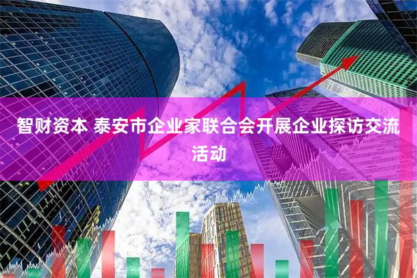 智财资本 泰安市企业家联合会开展企业探访交流活动